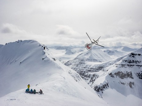 After coffee and breakfast, depart from our onsite helipads with your team of ski guides for a full